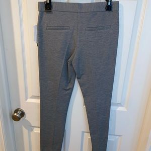 Grey Skinny Work Pant